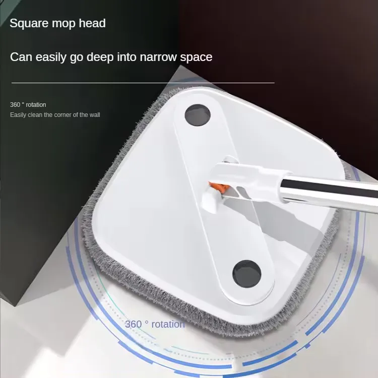floor cleaning adjustable rotating clean microfiber spinning mops 360 degree rotatable magic mop and bucket set