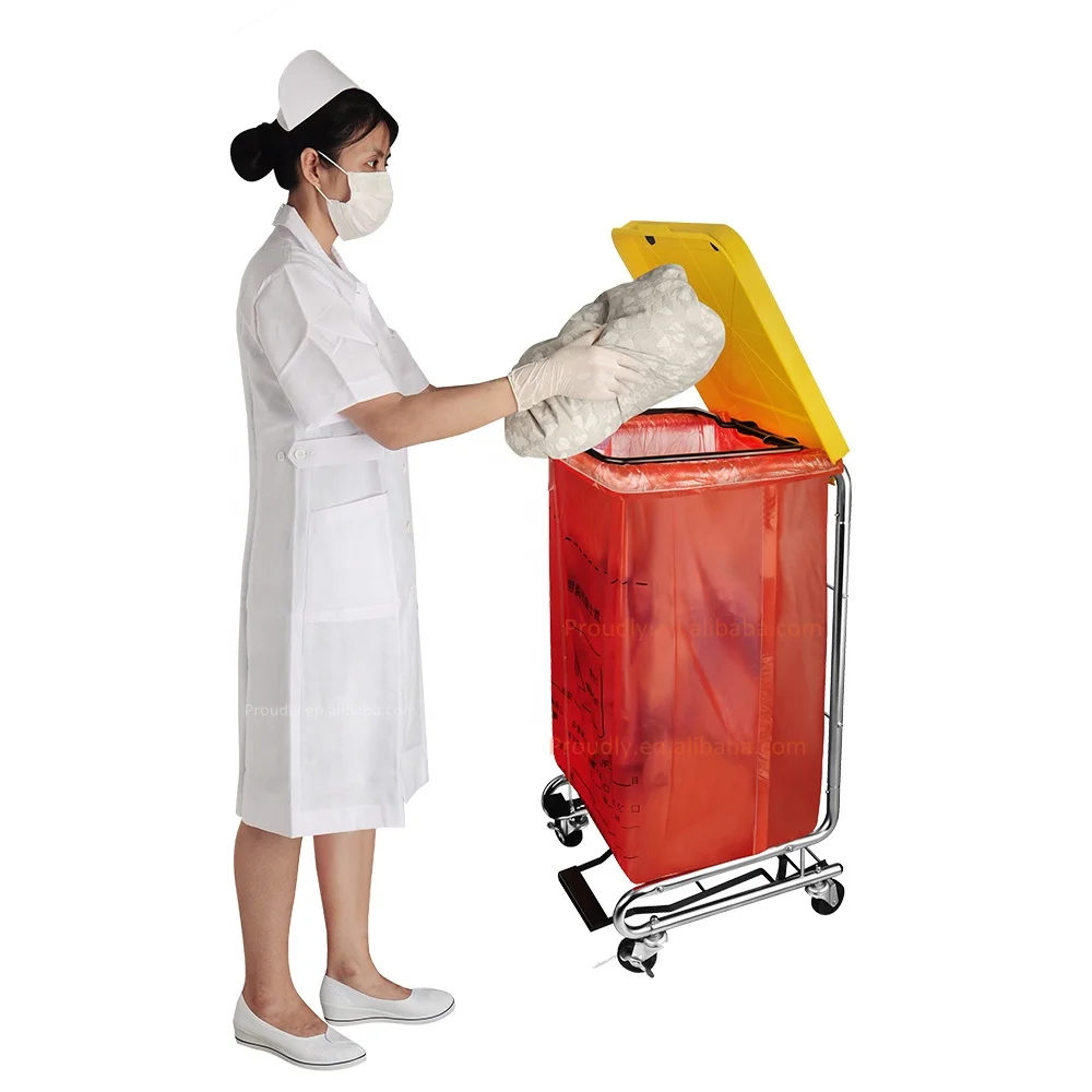  Hosptial Water soluble laundry bag for infection control ISO9001-2015