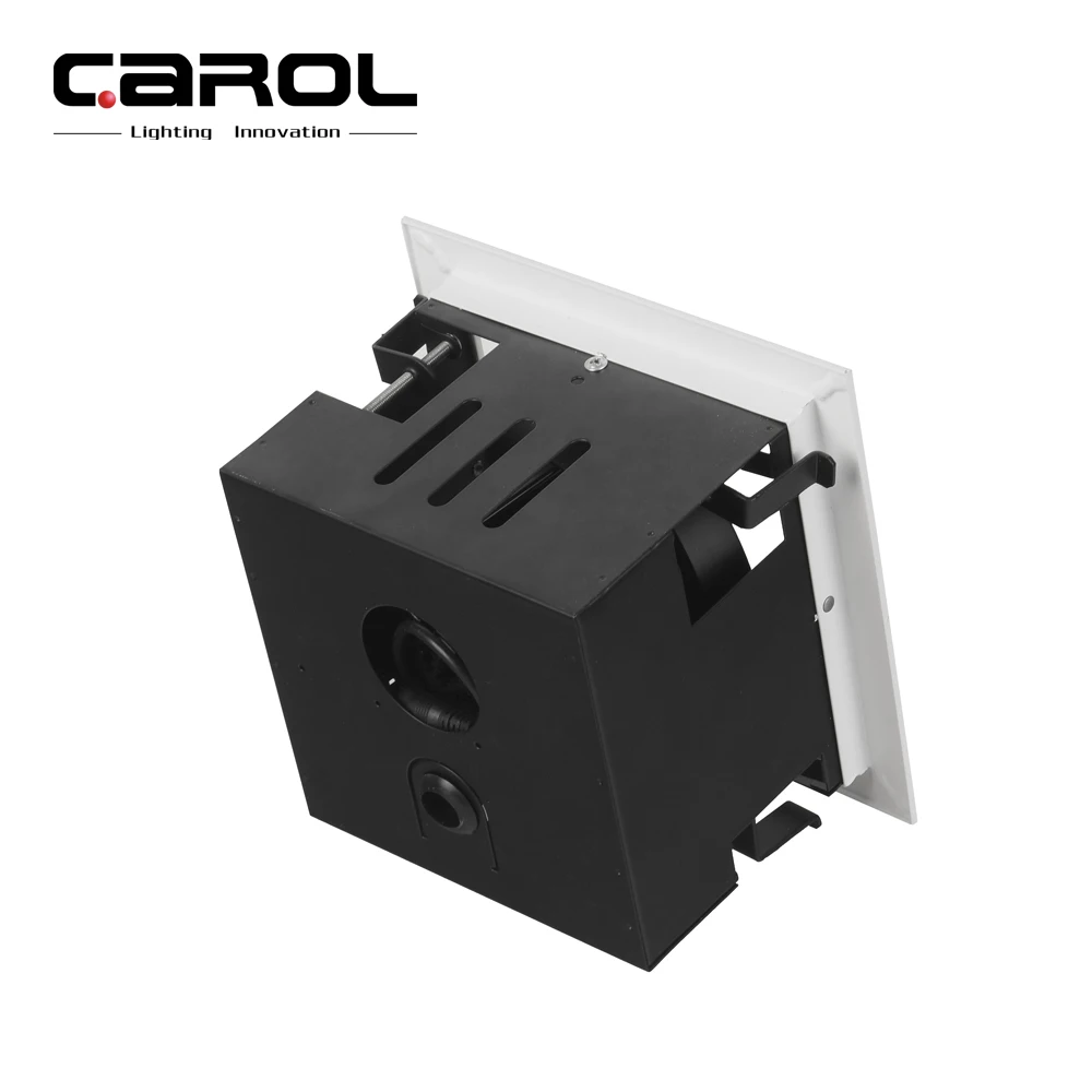 Good quality high lumen rotating double head downlight 2*35w black double spot adjustable rectangle down light