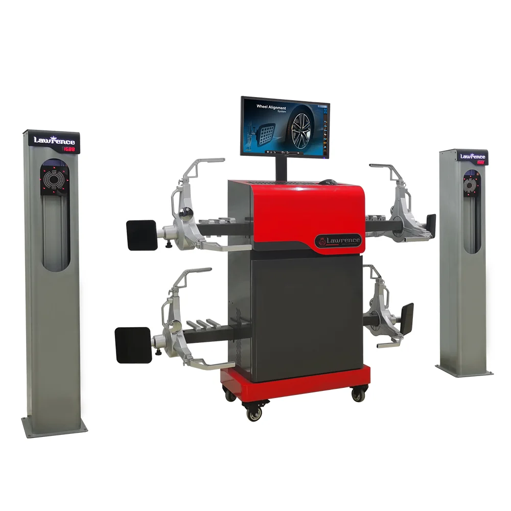 Pit design wheel alignment for Car Workshop 6.4 Mega Pixel Camera 3D wheel aligner machine