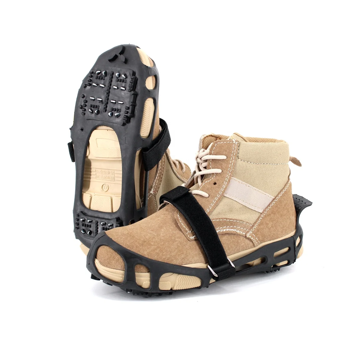 Ice Cleats Snow Traction Cleats Crampon for Walking on Snow and Ice Non-Slip