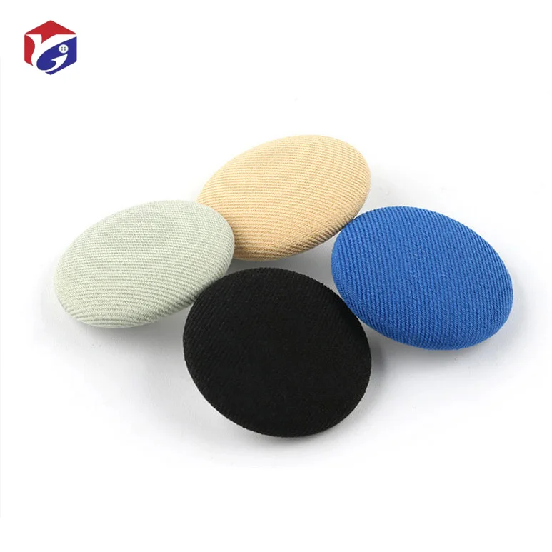 Smooth Satin Buttons Fabric Buttons Black Fabric Covered Buttons Wedding Dress 10mm Suitable for Coat Sewing Wedding Dress