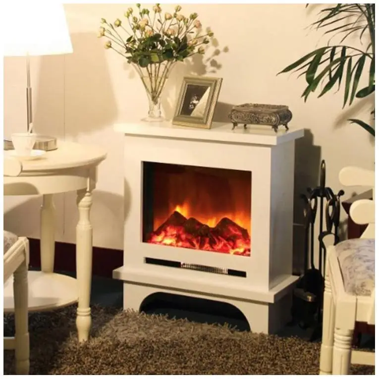 Wood Fireplace Bulk Promotional Natural Wood Burner Ceramic Glass Frame Gas Tempered Borosilicate Glass Fireplace Glass Door