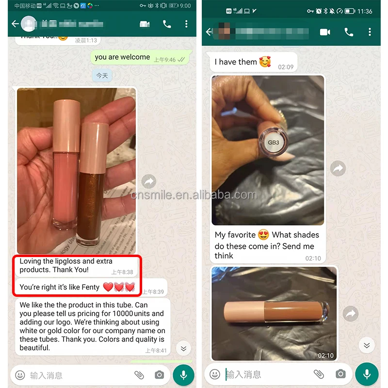 L409 Top selling vegan glitter lipgloss glossy lip gloss amazing plumper lipgloss private label