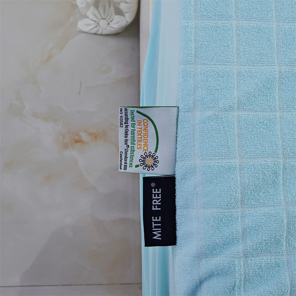 Terry Cotton Soft Baby Crib Sheets Waterproof Mattress Protector Cover Knitted Technics for Home or Hospital Use