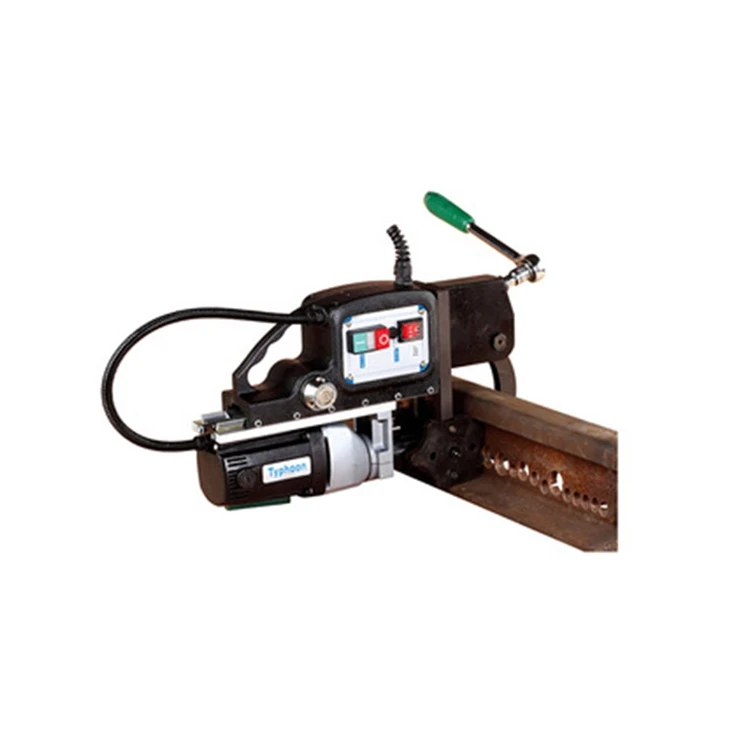 Custom high quality horizontal rig hss weldon shank cutter rail drilling machine