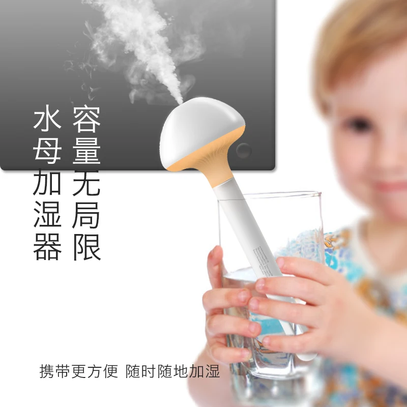 Home Appliances Quiet Design Automatic Adjustable Cute Ultrasonic Mini Spray Humidifier Air