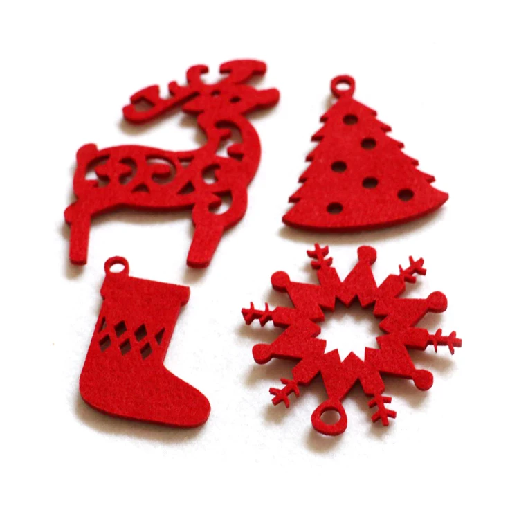 Оптовая продажа, фетровые украшения в форме вырезов для художественных украшений