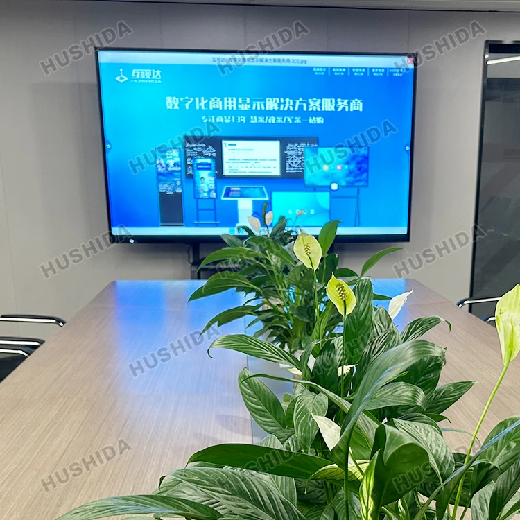 HUSHIDA Remote Control Electronic Smart Class Digital 55 65 75 inch Smart Whiteboard Interactive