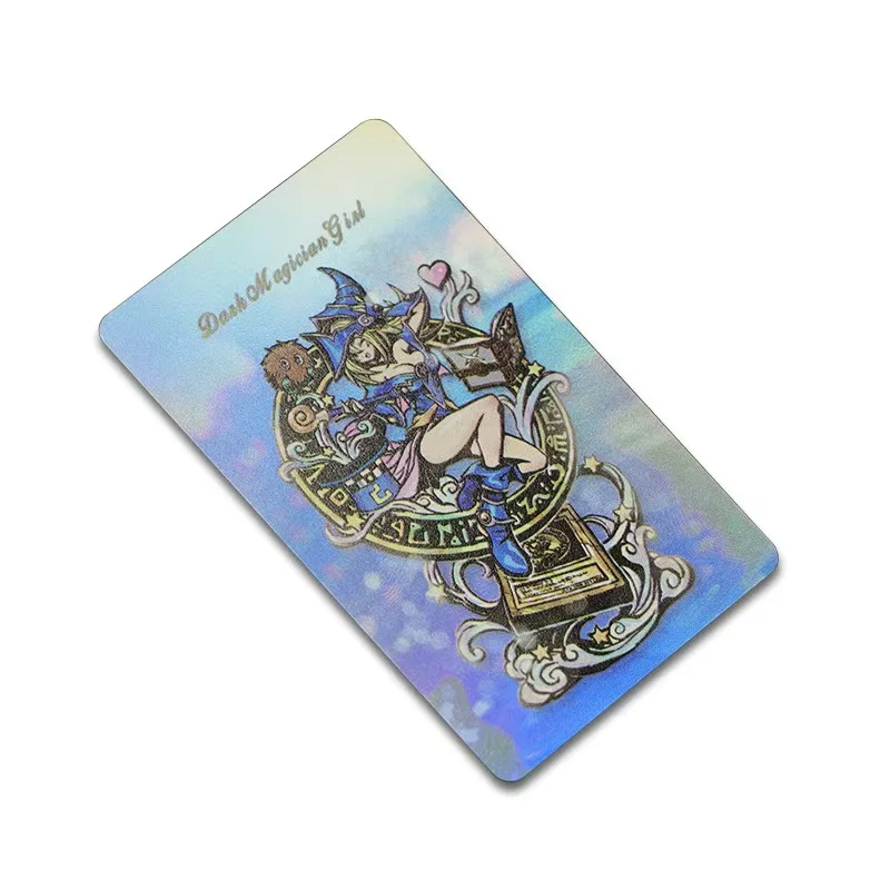Promotional Anime Gold Foil Card PVC Cartoon Game Collection Card Board Game Chess Fun Game Card