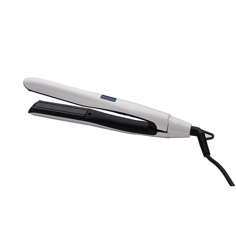 Chinese Manufacturer temperature adjustable electric hot straightening iron ceramic coating salon Hair Straightener