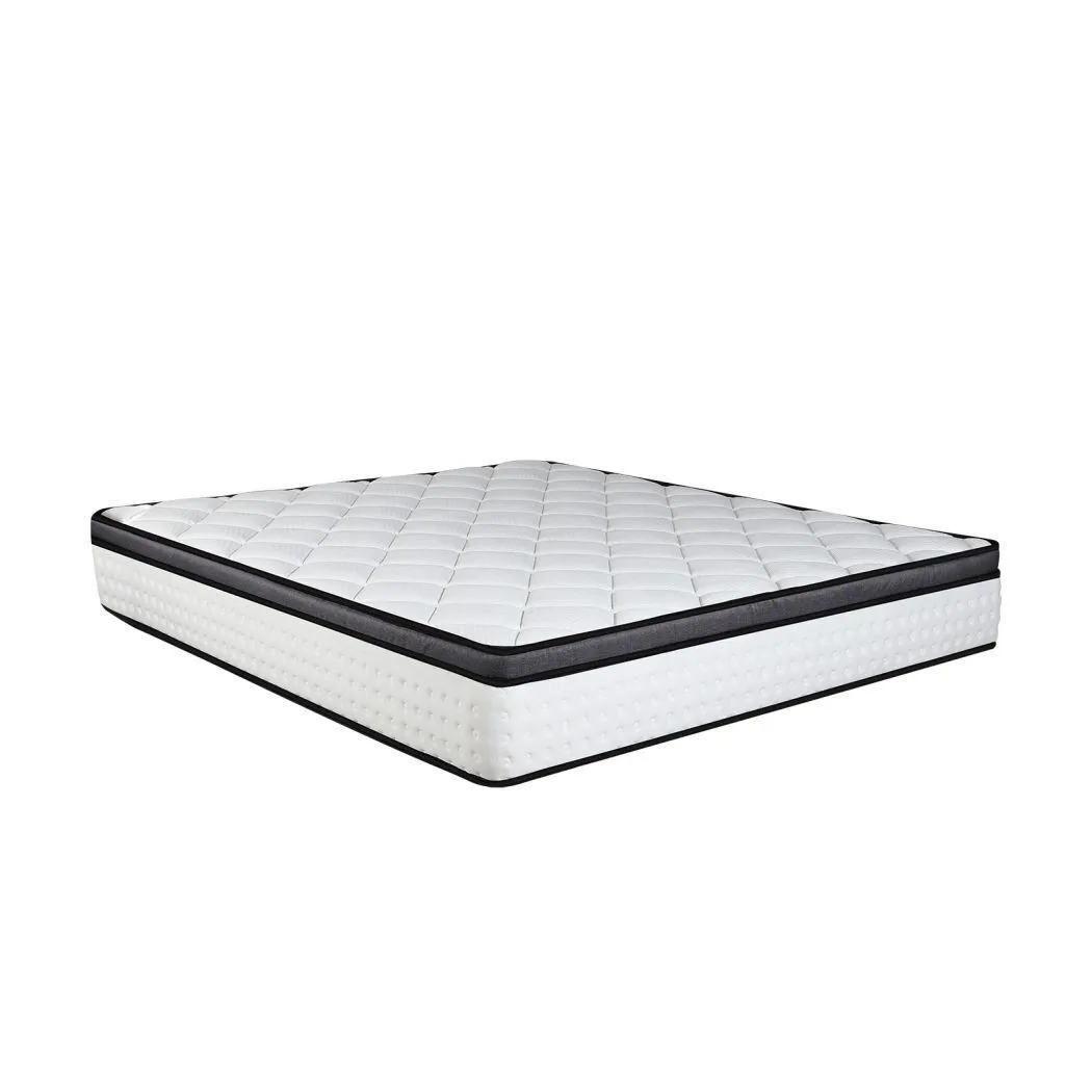 Hotel Natural Latex Memory Foam Mattress 8/10/12/14 Inches, King/Queen Size  Roll Up Sleep Gel Twin Pocket Spring Bed in A Box
