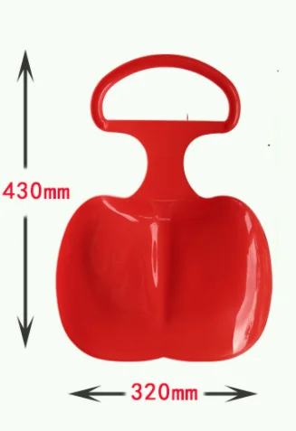 Hot sale outdoor plastic children snowboards grass sand sliding skiing board for sale