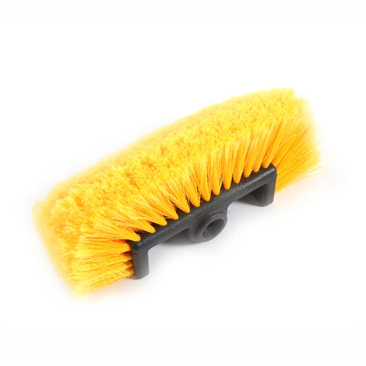 Wholesale water flow car cleaning brush soft bristle car wash brushes high pressure water flow