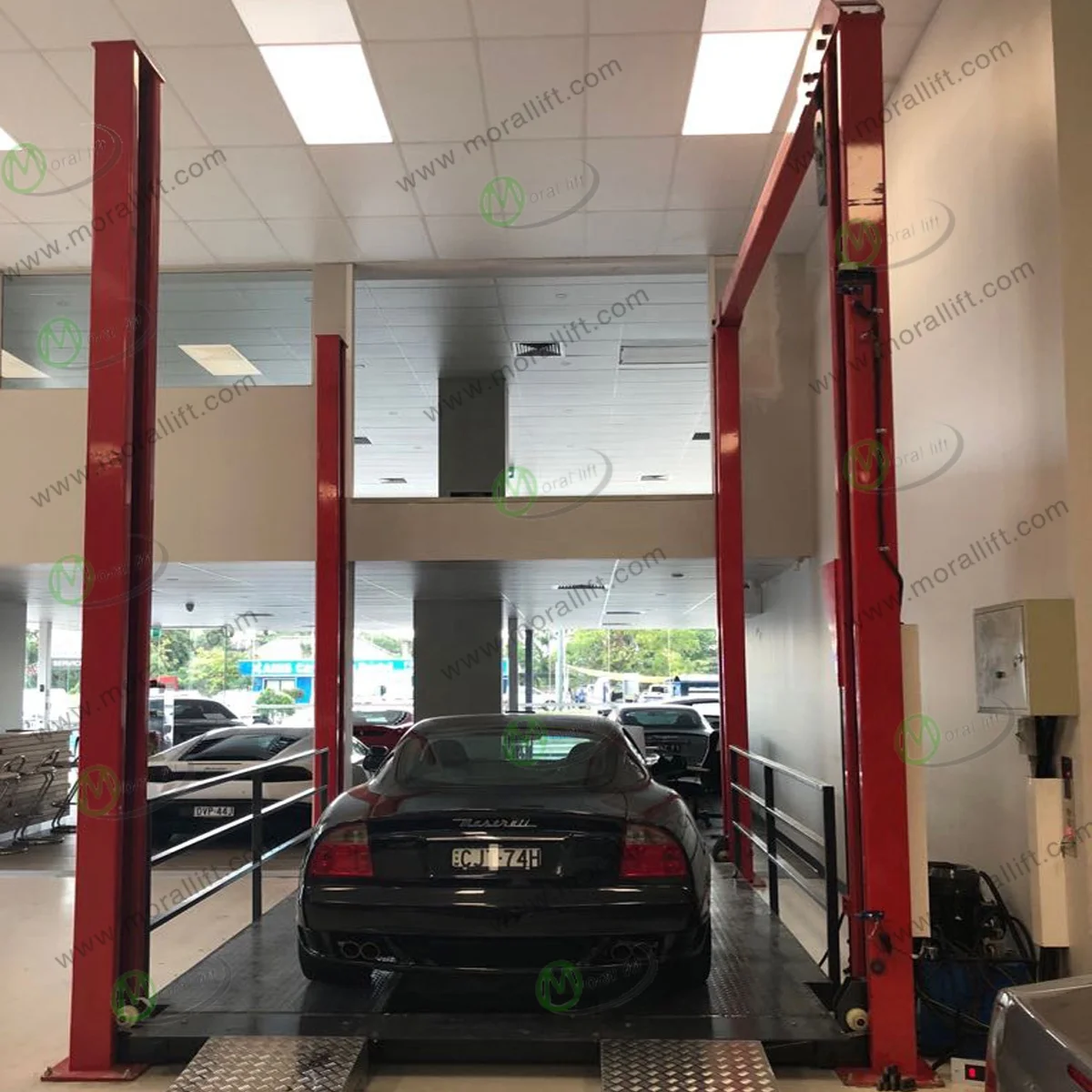 4 post car parking lifter
