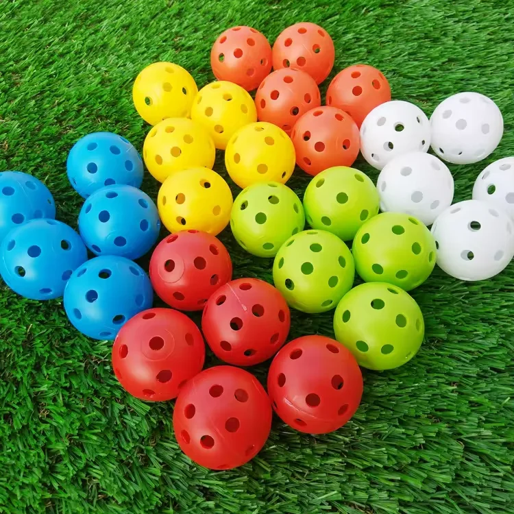 Hot Selling Pickle Ball Customized Logo Glass Fiber Pickleball Set High Quality Pickle Ball