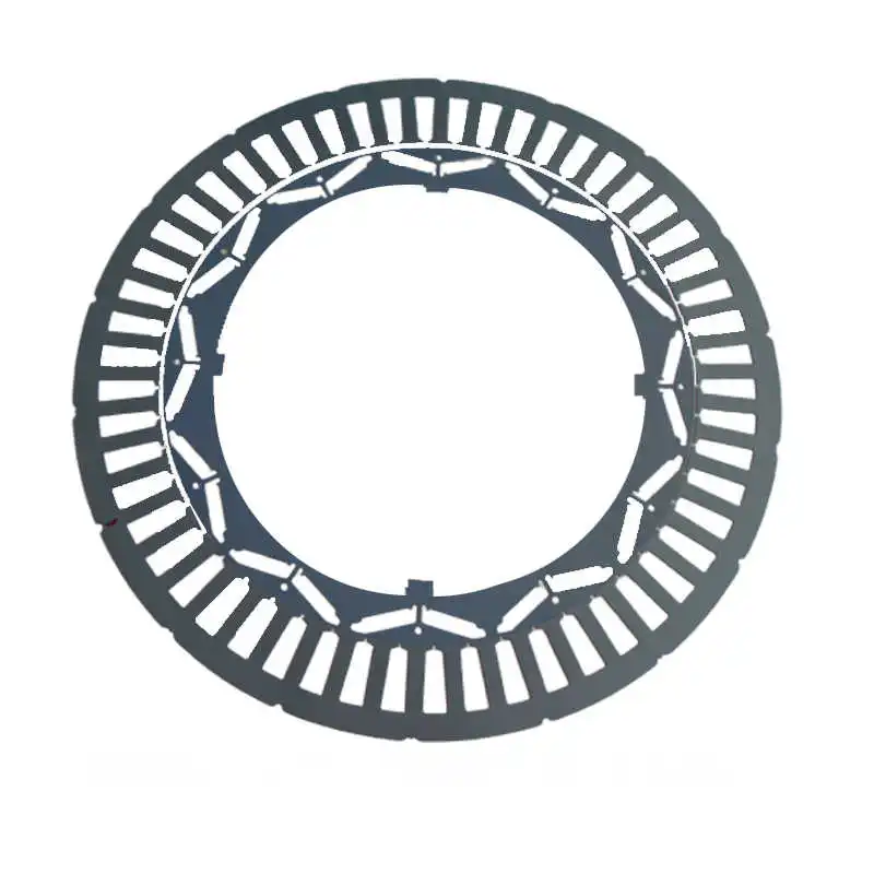 Stator and rotor cores for permanent magnet servo motor stator laminations stamping
