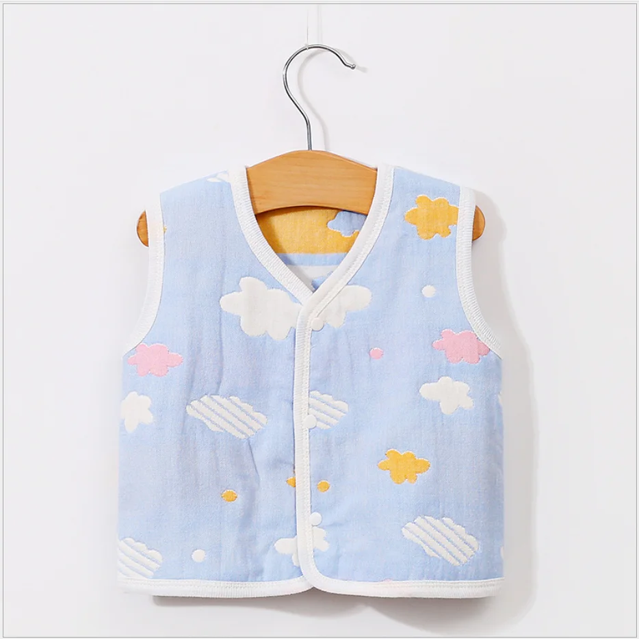 
Baby Girls Boys Waistcoat Sleeveless Cotton Lightweight Vests 0-4 Years 