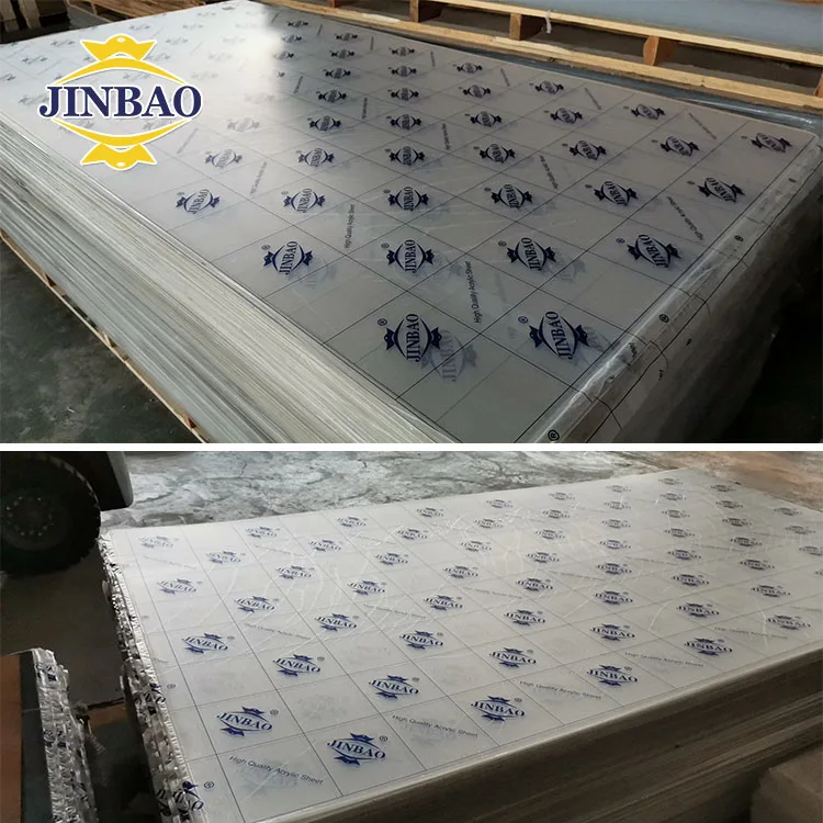 JINBAO Manufactures wholesale China colors importers of optically clear  acrylic sheet cut to size