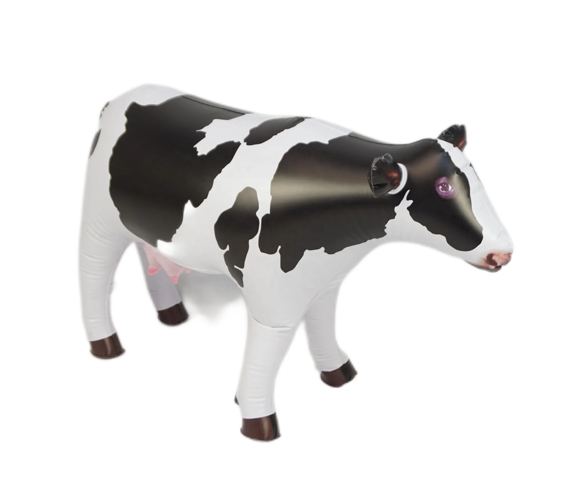 Plastic PVC Inflatable toys Milka Cow inflatable animal toy Stuffed Animal giant blow up Amazon hot sale theme party decor