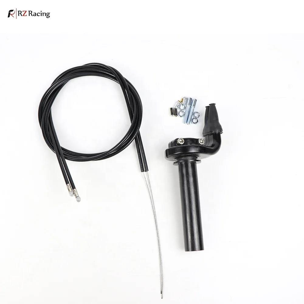 Universal 24mm Motorcycle Brake Throttle 150cm Throttle Cable Off road Handle Throttle Handle