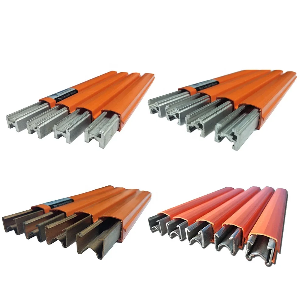 Insulated conductor rail current collector for crane with collector shoe