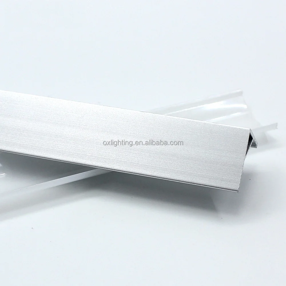 Alu Aluminium Aluminum Corner Profile 45 Degree Led Aluminium Profiles Corner Angled Linear Corner Profile For Cabinet Stair