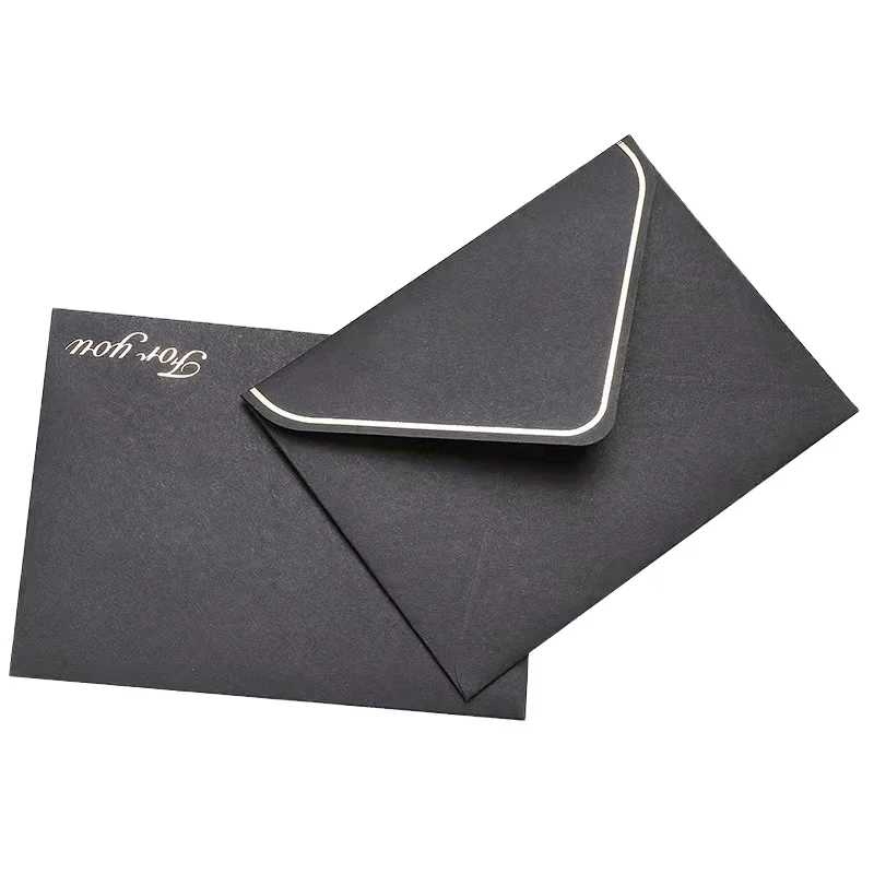 Luxury Custom Printing Logo Envelopes For Business Greeting Cards Thank You Cards Greeting Card Envelope