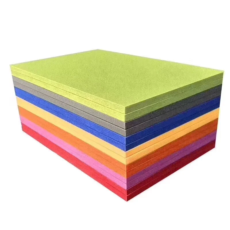 DIY Colorful Noise Reducing Sound Absorption Decorative Wall Acoustic Panels