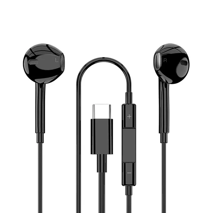 2018 Оригинальный Громкость микрофона USB C гарнитура бас стерео наушники-вкладыши Тип C наушники для Huawei P20 P10 Mate20 наушников