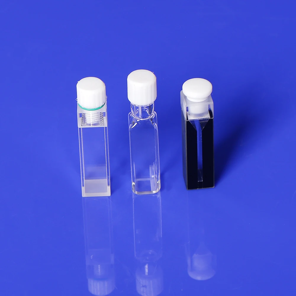 2022 High quality quartz cell uv cuvette All Sizes Standard Quartz Glass Cuvette