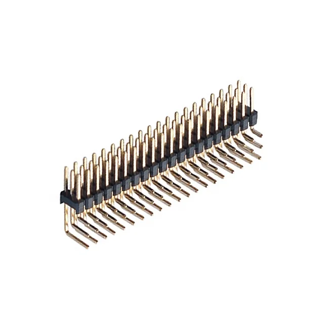 2 0 контактный разъем H2.0 двойной пластиковый Однорядный прямой DIP-тип. Контактный