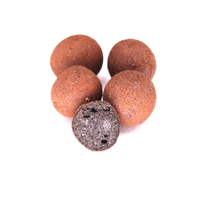 Clay balls for fertilizer feed planting and filling pits for oil drilling plugging and wall protection balls for adsorbent