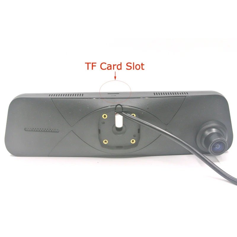 Zimtop 10inch  dash cam  mstar8339 1080+1080P loop records special bracket holder driving recorder