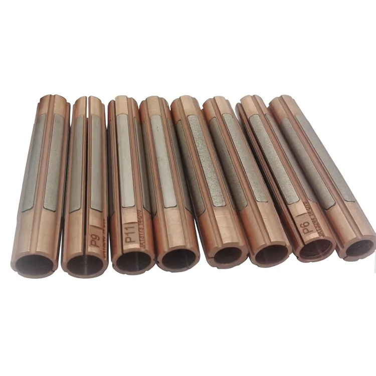 Vertical type hydraulic honing tool mandrel suitable for valve bore honing