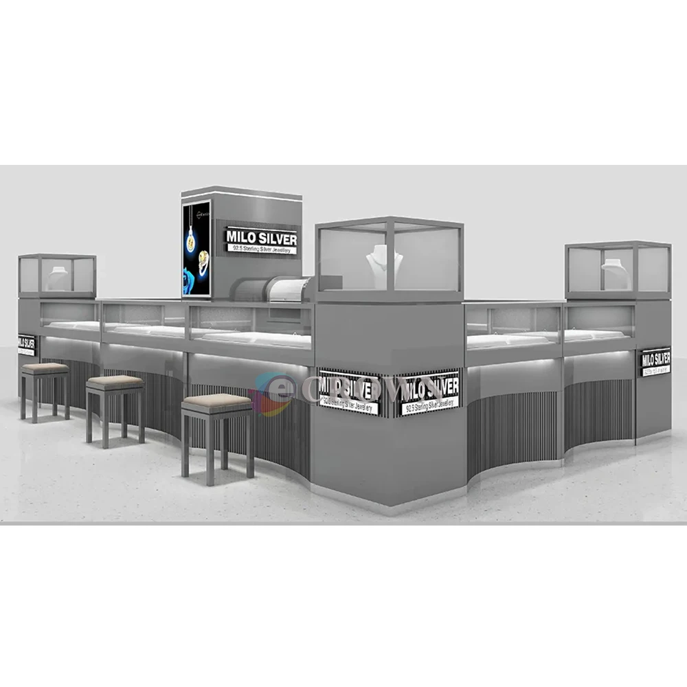 Marble Design Display Cos Masquerade Jewelry showcase