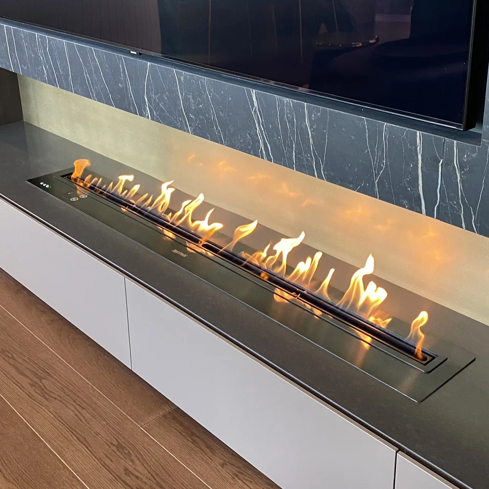 Hot sale 36 inches insert fireplace Prime Fire ETHANOL KAMIN EINBAUKASSETTE