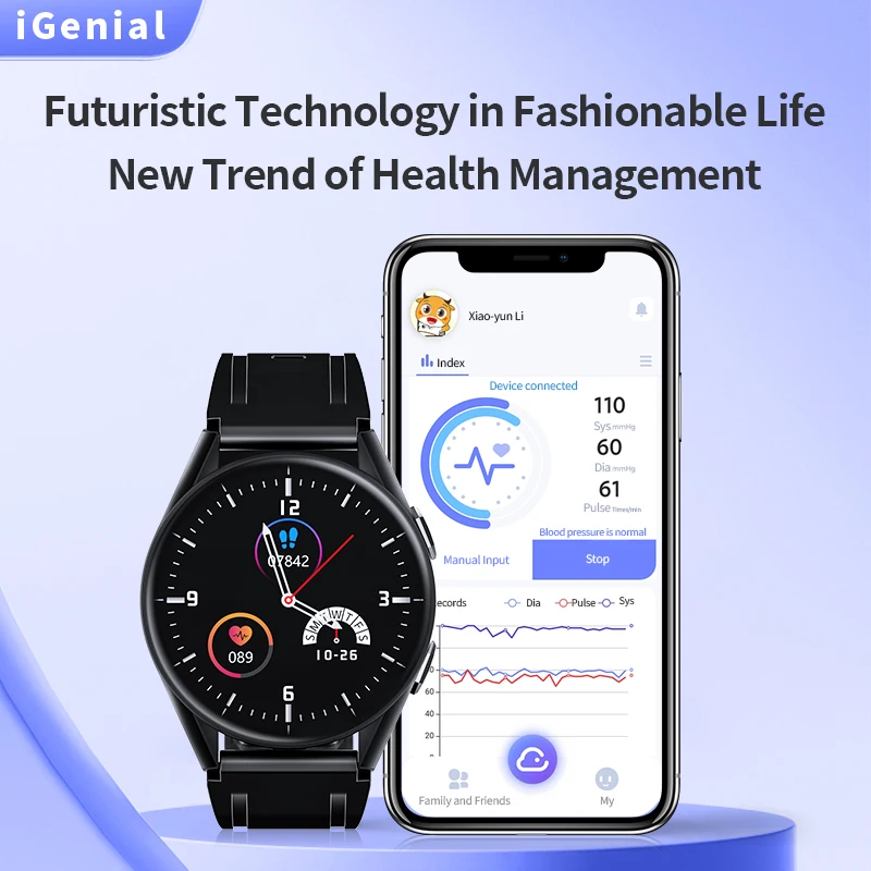 Hot Selling smart watch 24h Health heart rate Monitor blood oxygen Wrist Watch blood pressure Monitor for android ios phone