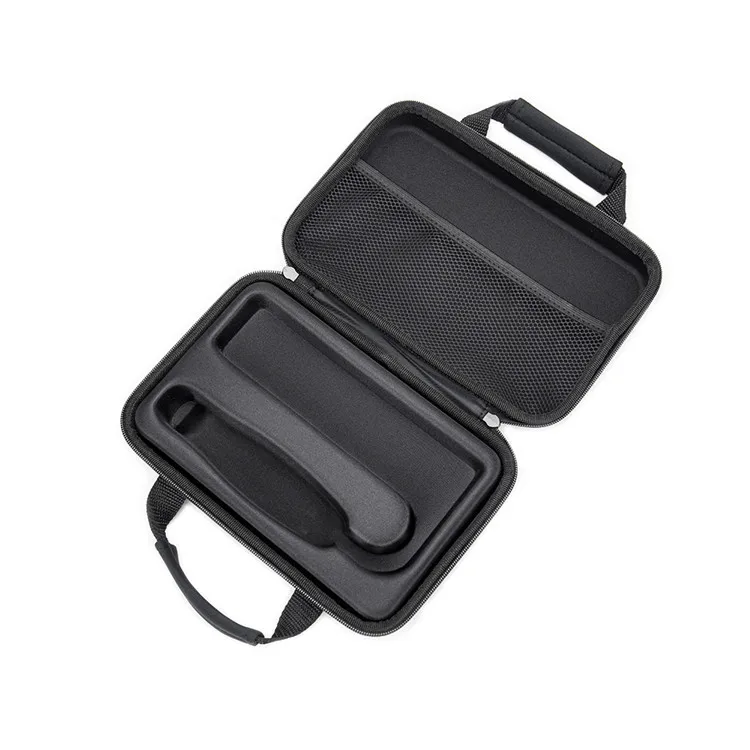 Black 600d polyester surface molded EVA foam insert quality carrying eva microphone hard case