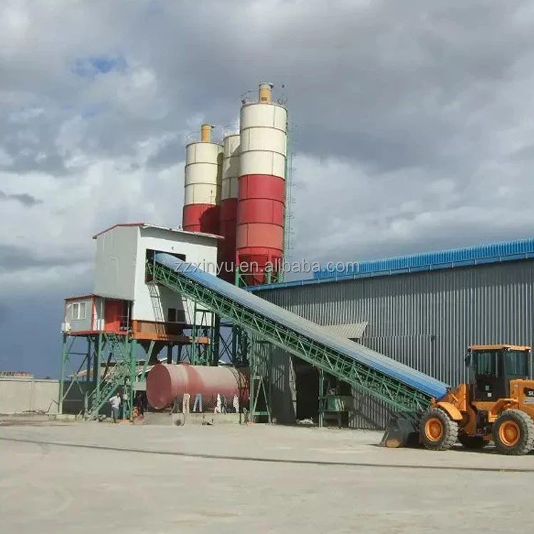 Concrete mixing plant manufacturer concrete batching plant concrete mixer cement silo construction machine