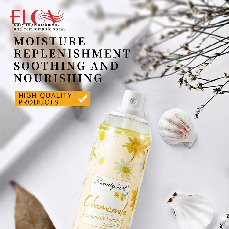 Natural Fresh 180ml Nourishing Soothing Chamomile Deodorant Body Facial Spray For Men And Women