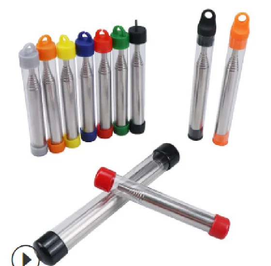 Pocket size Fire Bellows Collapsible Stainless Steel Fire Blower Pipe Mudder Campfire Tool Picnic Camping Hiking