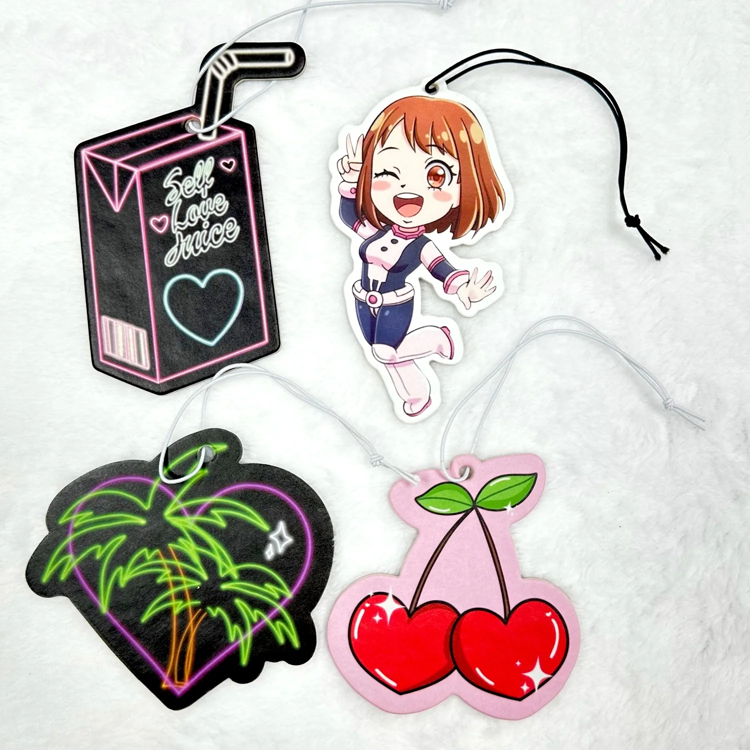 Cheap wholesale custom paper car perfume make your own logo air freshener with long card