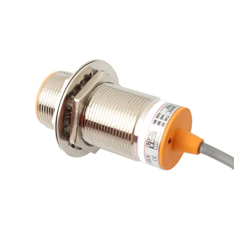 Flat M30 proximity sensor DC metal shell inductive proximity sensor switch Close detection 3 wire proximity sensor