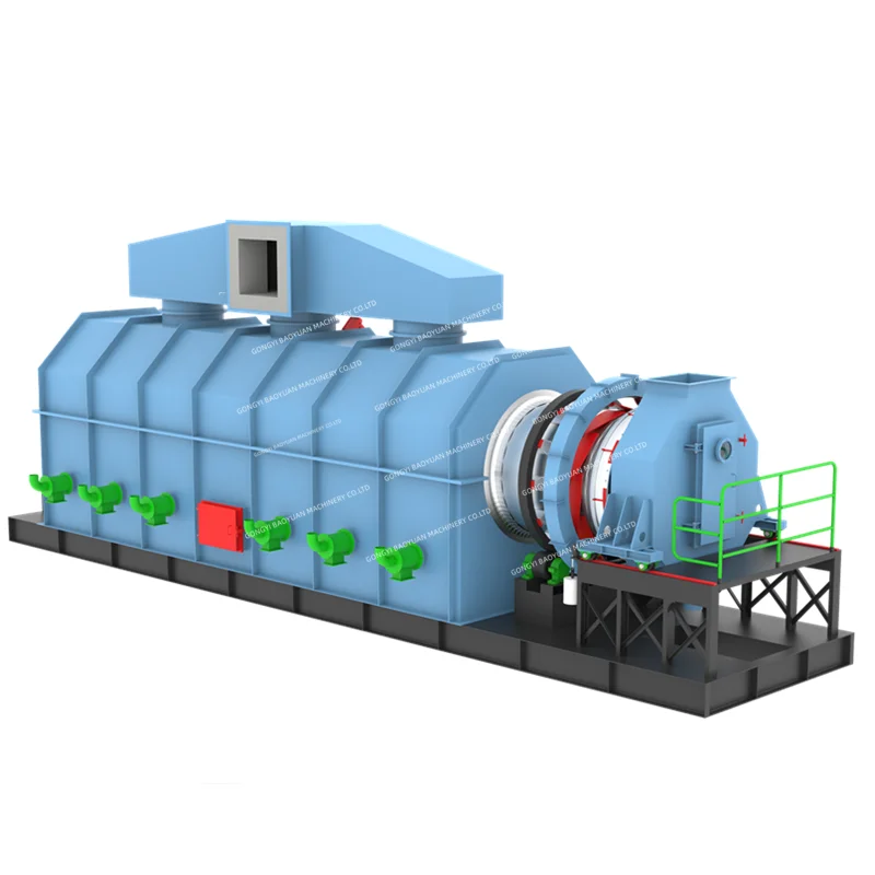 Continuous Smokeless Coconut Shell Carbonization Furnace charcoal Making Machine wood Carbonizer Stove