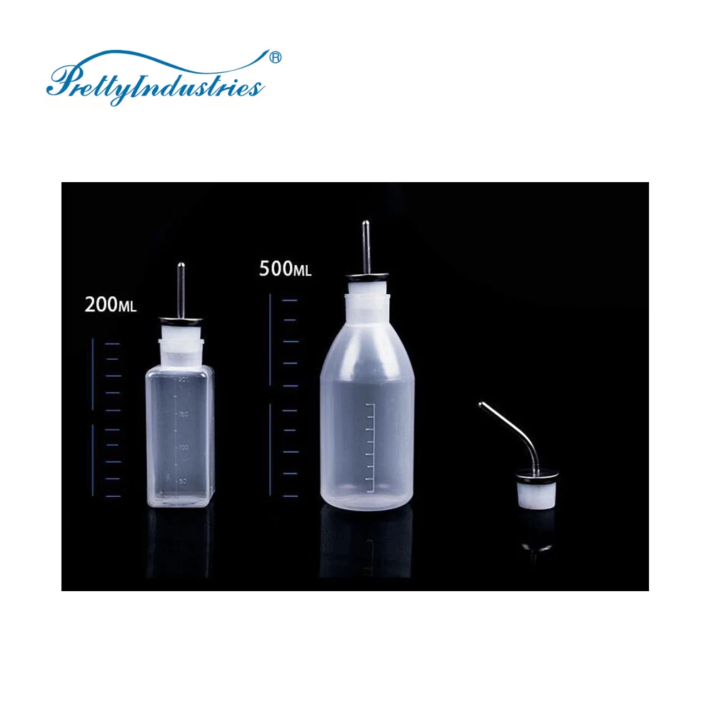 PP-200ml Animal drinking bottle laboratory mouse drinking bottle Drinking Water Bottle for Lab Breeding Cage