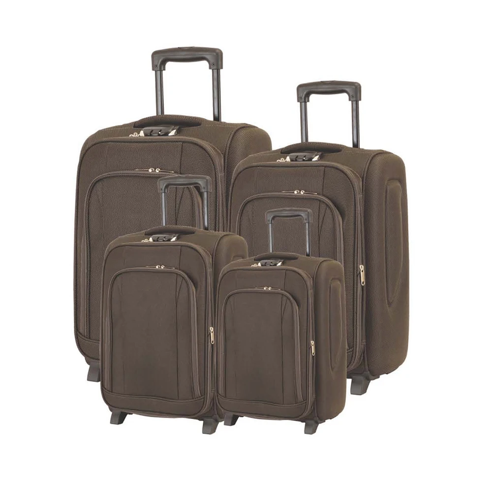 Сверхпрочная сумка для багажа из полиэстера eva, набор из 4 предметов с передним карманом