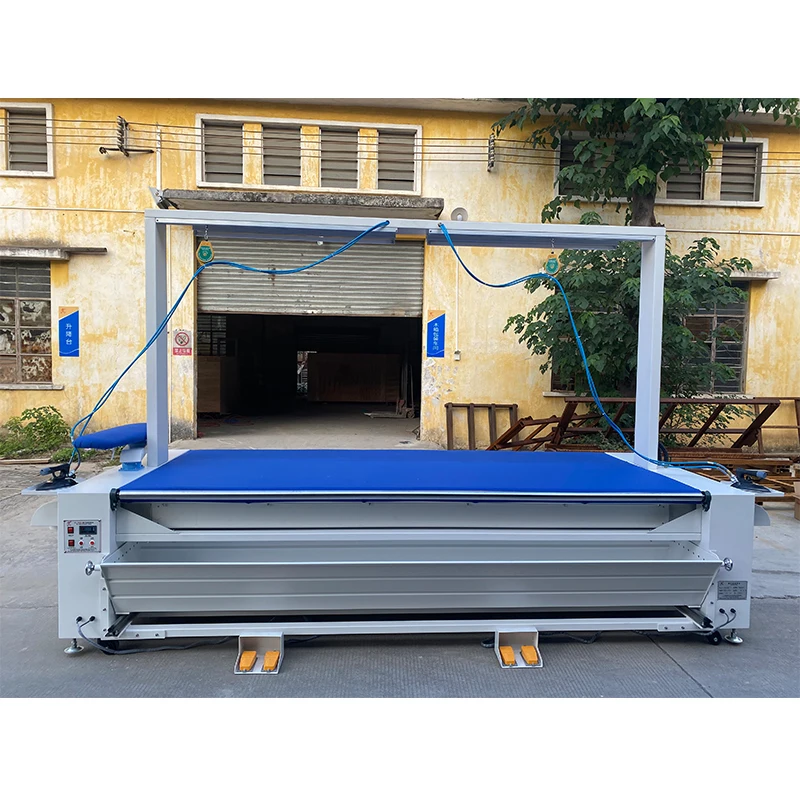 SL-3000 Large Size Curtains Ironing Tables Steam Ironing Table Stainless Steel Provided Textile Industry Customization