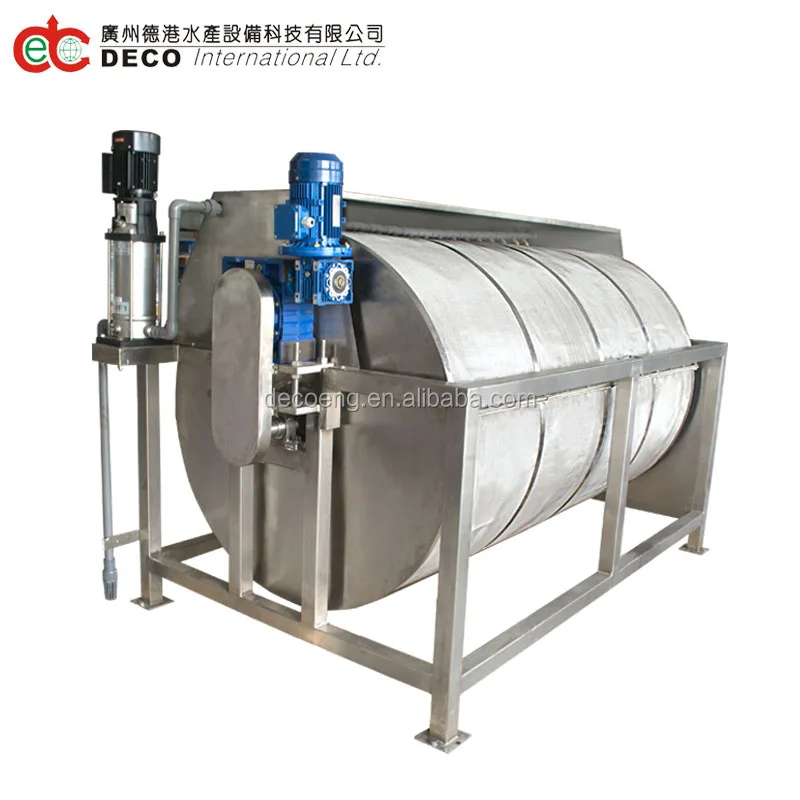 manufacturer aquaculture drum filter