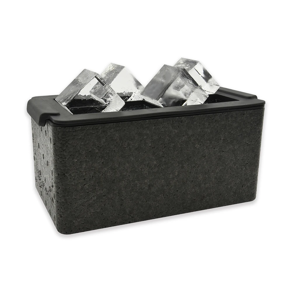 Большая Прозрачная форма для льда виски силиконовый прозрачный лоток 8 емкостей